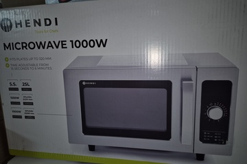 Afbeelding van Nieuwe magnetron 1000W