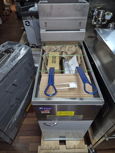 Nieuwe PITCO frituur aardgas