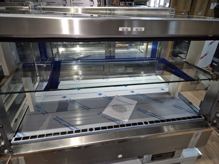WIHA snack-counter inbouw koelvitrine nieuw 107 cm