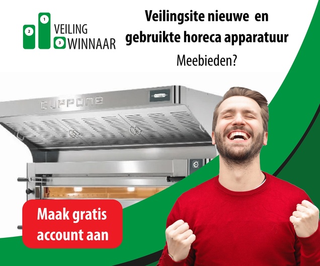 Online veiling catering horeca equipment Amsterdam