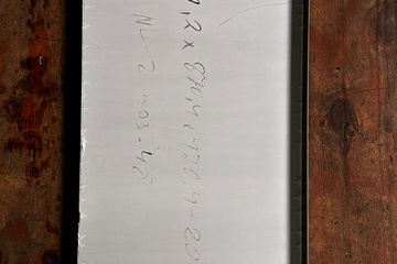 Afbeelding van wandschap afmetingen: 800x400x30