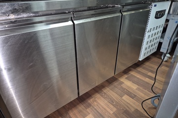 Afbeelding van rvs koelwerkbank 3 drs