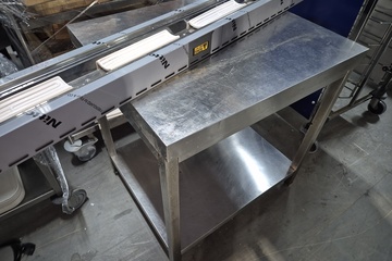 Afbeelding van rvs werktafel 80x70cm