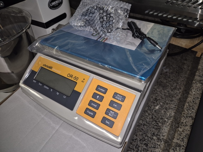 Nieuwe weegschaal digitaal Christen