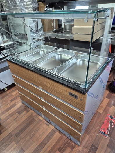 Warmhoudvitrine nieuw