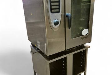 Afbeelding van Rational steamer gas op onderstel