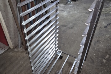 Afbeelding van RVS HEIN ovenwagen bovenbouw 15 etages nieuw