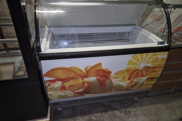 Afbeelding van ISA 10 baks schepijsvitrine LED verlicht