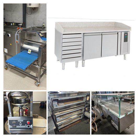 Online veiling pizza equipment en overstock nieuwe koelapparatuur horeca Amsterdam