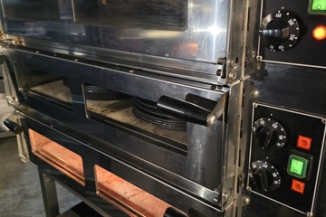 Afbeelding van Pizzaoven elektrisch met 3 kamers