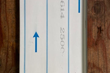 Afbeelding van wandschap afmetingen: 800x400x30