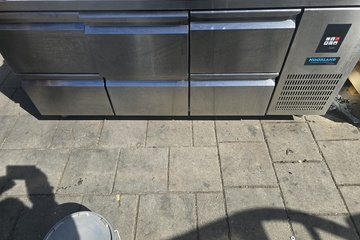 Afbeelding van rvs 6 laden koelwerkbank Gemm