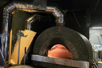 Afbeelding van Pizza gas houtoven MAM Modena Italy