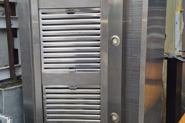 Afbeelding van rvs afzuigkap boxmodel 250 cm