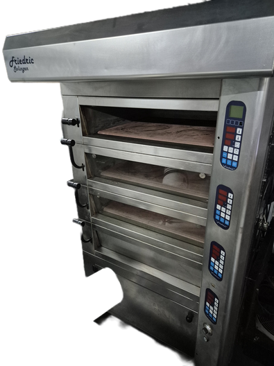 4 deck bakery oven Friedrich Solingen