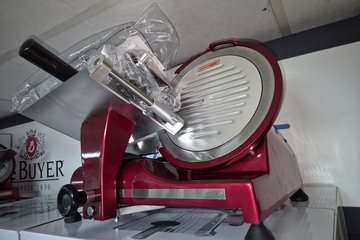 Afbeelding van Nieuwe snijmachine slicer 250 red edition