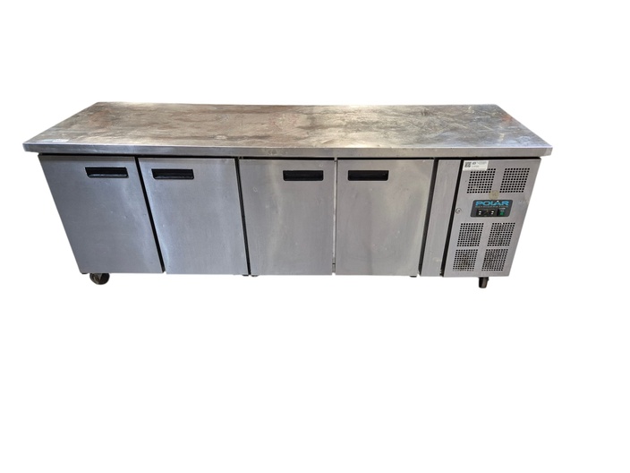 rvs 4drs koelwerkbank Polar