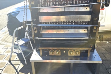 Afbeelding van Fourneaux Molteni rotisserie vlammenwand