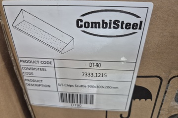 Afbeelding van rvs friet uitschepbak nieuw