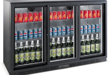 Afbeelding van BARKOELER ZWART 3 schuifdeuren nieuw