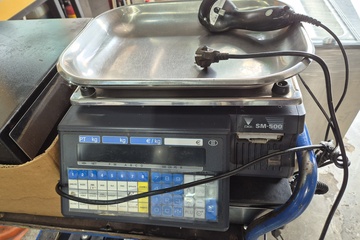 Afbeelding van Weegschaal met scanner