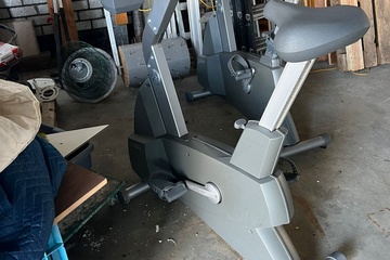 Afbeelding van 2 x Life Fitness bike