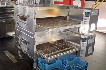 Afbeelding van Middleby Marshall dubbele pizzaoven gas