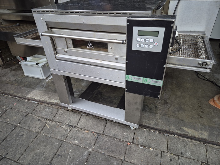 Lopende band pizzaoven Zanolli gas