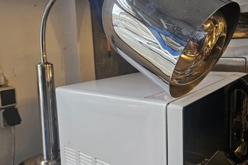 Afbeelding van Warmtelamp rvs