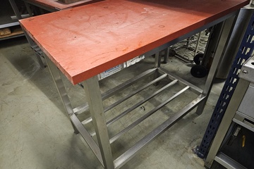 Afbeelding van rvs snijtafel