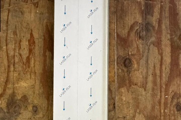 Afbeelding van wandschap afmetingen: 1400x300x30