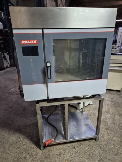 Palux AG combisteamer op rvs onderstel