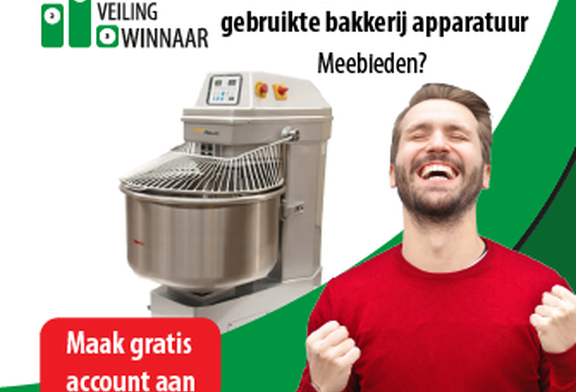 Afbeelding van Herveiling bakkerij winkelinventaris en apparatuur Amsterdam