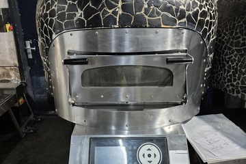 Afbeelding van Pizzaoven roterend elektrisch op onderstel