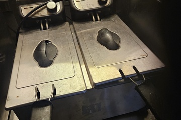 Afbeelding van Dubbele frituur 220v