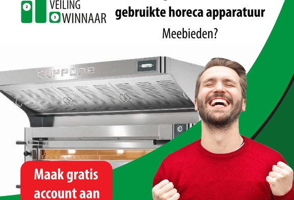 Afbeelding van Veiling pizzeria apparatuur bakkerijmachines te Amsterdam