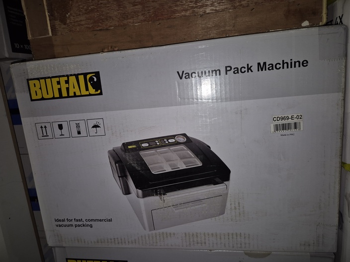 Nieuwe vacuummachine