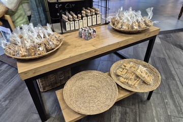 Afbeelding van 4 ronde 50 cm rieten manden