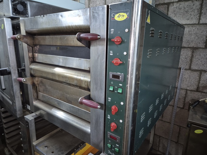 Elektrische dubbele pizzaoven Cuppone Techno