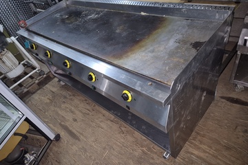 Afbeelding van 200 cm grote bak grillplaat 380v