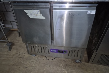 Afbeelding van rvs koelwerkbank