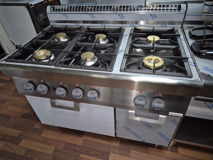 Nieuw fornuis met oven Modular