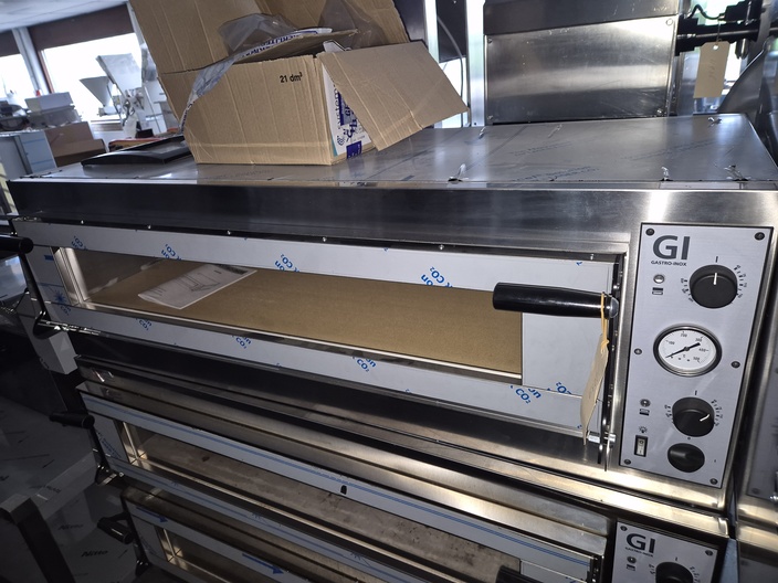 Nieuwe brede enkele pizza oven 400v