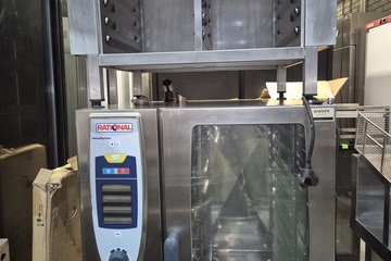 Afbeelding van Rational SCC combisteamer 10 plaats gas met onderstel