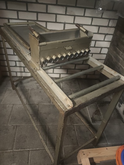 Spijspillenpers met 3 platen van 66 cm