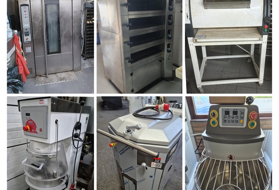 Afbeelding van Bakkerijmachines uit beëindiging en nieuwe machines te Amsterdam-Zuid