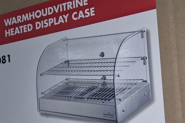 Afbeelding van Nieuwe warmhoudvitrine Caterchef