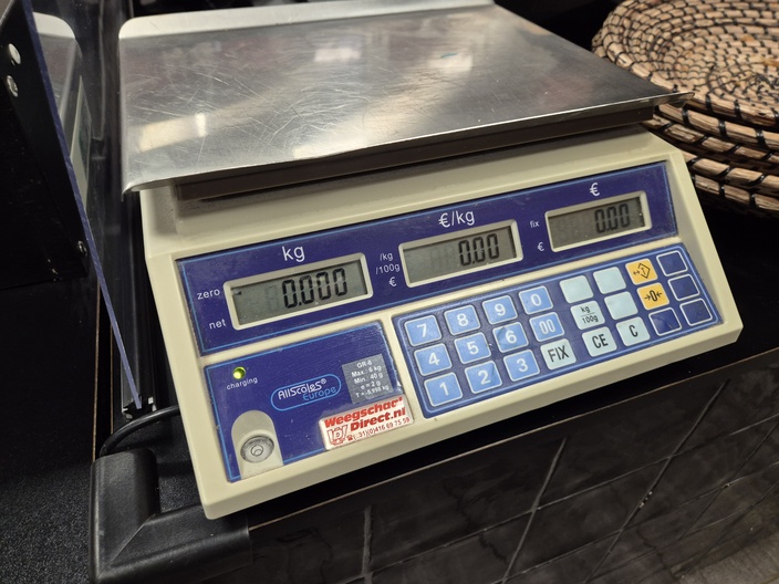 Digitale weegschaal