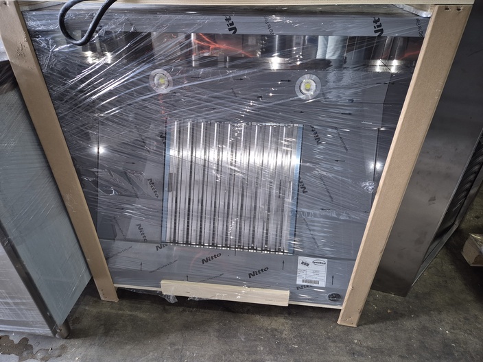 Nieuwe rvs afzuigkap 100 cm boxmodel