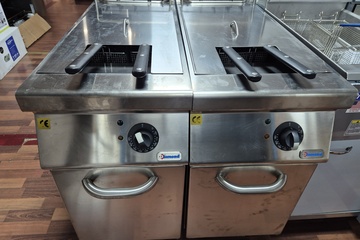Afbeelding van 2 x friteuse Diamond elektrisch 380v
